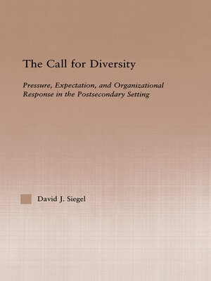 cover image of The Call For Diversity